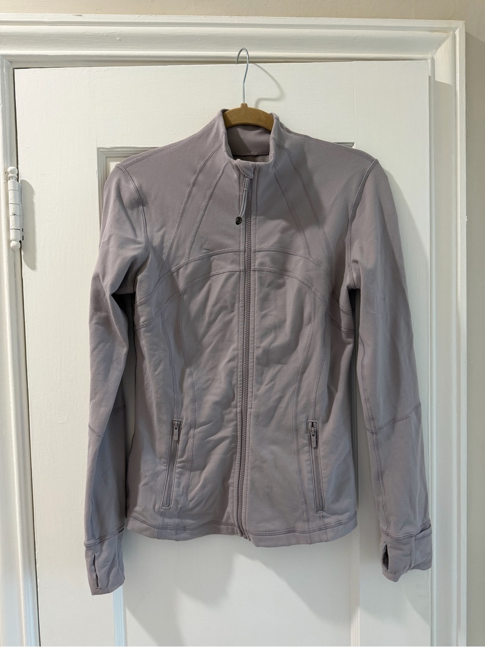 lululemon athletica Light Lavender Full-Zip Utility Jacket